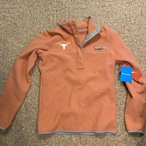 Brand new!! Tags still on! Texas Longhorns Columbia pullover!